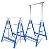 Lospitch Gerüstbock 2er Set 400kg Höhenverstellbar 80 bis 130cm Klappbar für Werkstatt Renovierung