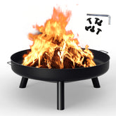 Lospitch Feuerschale 82 5 cm für Garten Terrasse