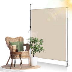 Lospitch Klemmmarkise 150×305 cm ohne Bohren