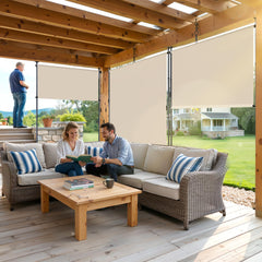 Lospitch Klemmmarkise 150×305 cm ohne Bohren