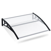 Lospitch Haustürvordach aus Polycarbonat für Außenbereich