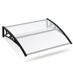 Lospitch Haustürvordach aus Polycarbonat für Außenbereich