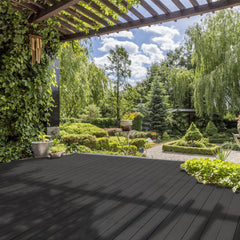 Lospitch WPC Terrassenfliesen 30 x 60 cm mit Klick-System