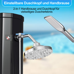 Lospitch Solar Gartendusche für Pool und Terrasse