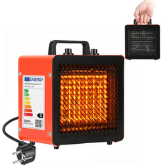 Lospitch Bauheizer 2000/3000W mit Thermostat und Kaltluftfunktion