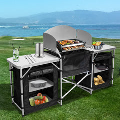 Lospitch Campingküche klappbar für Outdoor und Picknick