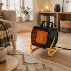 Lospitch Heizlüfter 2000/3000W PTC Bauheizer mit Thermostat