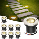 Lospitch LED Bodenstrahler 3W IP65 für Garten und Auffahrt