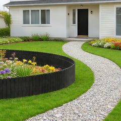Lospitch Holz-Gartenzaun 200cm für Beete
