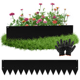 Lospitch Metall Rasenkante 100 x 20 cm für Beete