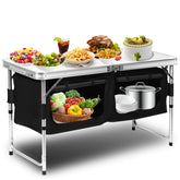 Lospitch Klappbare Campingküche für Outdoor und Picknick