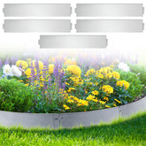 Lospitch Rasenkante Metall 15/18 cm Beeteinfassung für Garten und Rasen