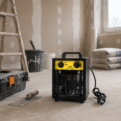 Lospitch Heizlüfter 2000/3000W mit Thermostat für Werkstatt Garage Baustelle