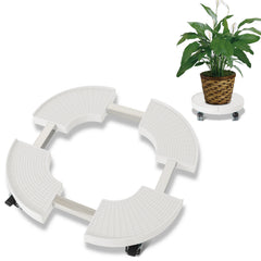 Lospitch Pflanzenroller rund verstellbar 38 bis 54 cm 200 kg
