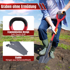 Lospitch Wurzelspaten 114 cm mit Wurzelsäge