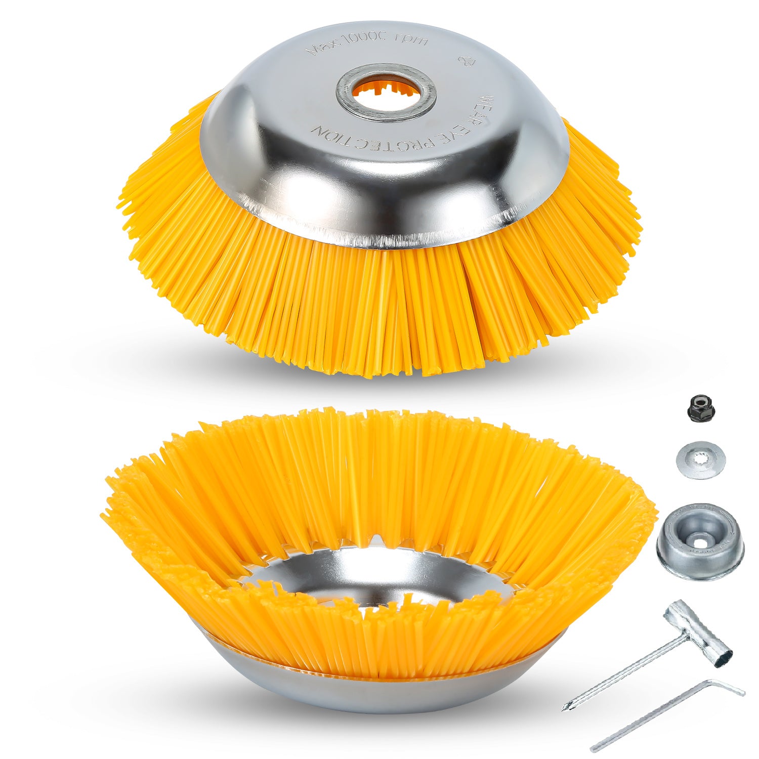 Lospitch Wildkrautbürste 200 mm für Fugen Gartenwege