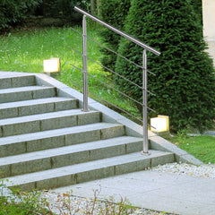 Lospitch Edelstahl Treppengeländer 80–180 cm für Innen und Außen
