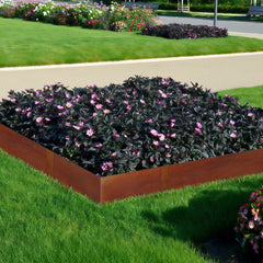 Lospitch Metall Rasenkante 100 x 20 cm für Beete