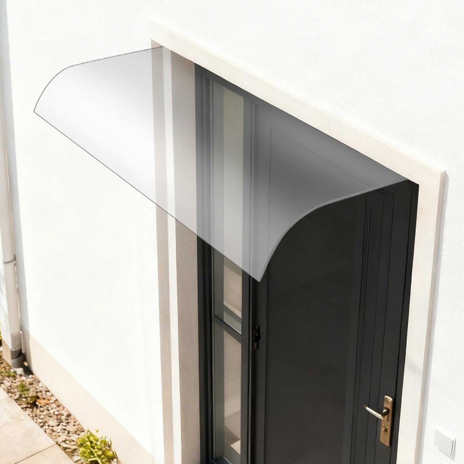 Lospitch Vordach 40 x 80 cm für Haustür und Fenster