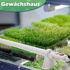 Lospitch Gewächshausheizung 55/90/135W IPX4 für Gewächshaus und Frühbeet