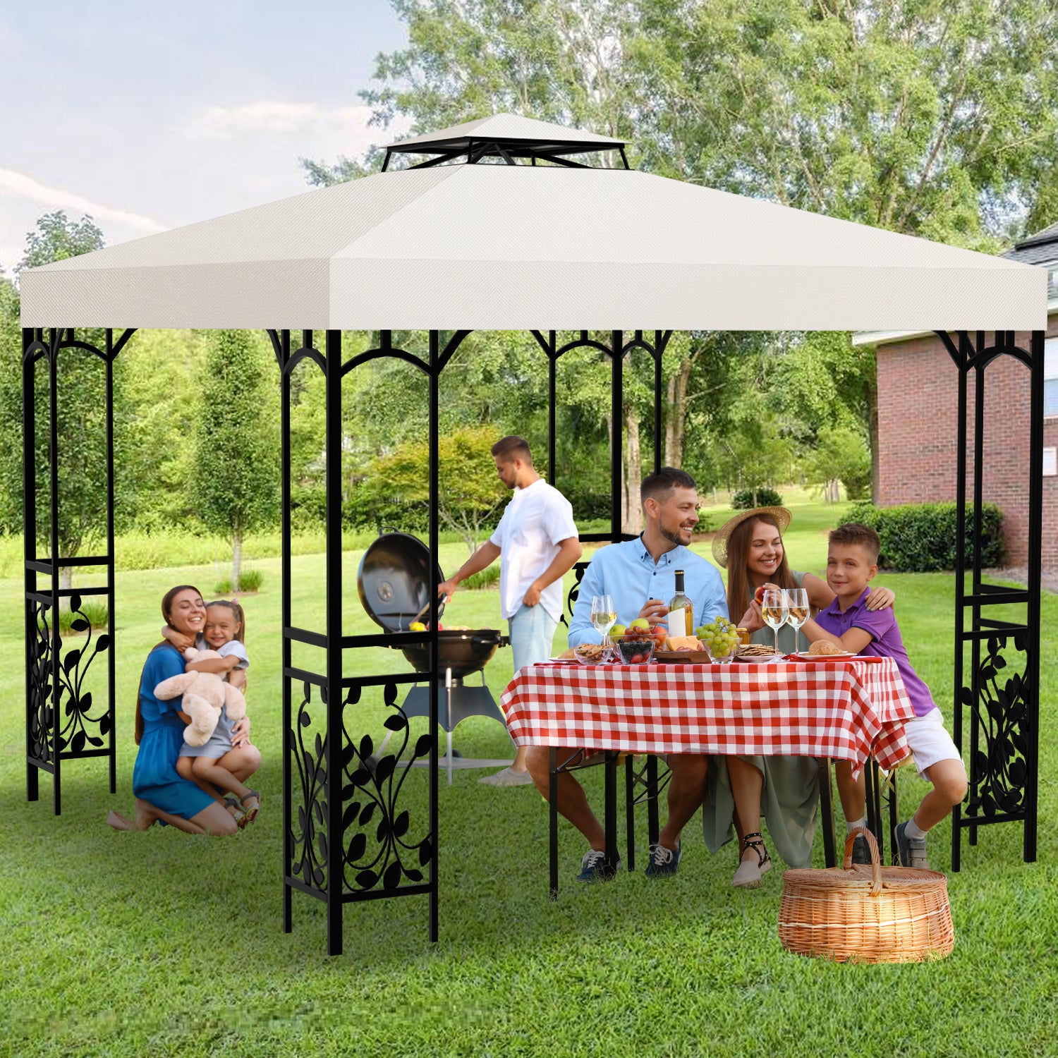 Lospitch Ersatzdach für Pavillon 3 x 3 m