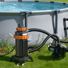 Lospitch Elektrische Poolheizung 3 kW mit RCD Schutz