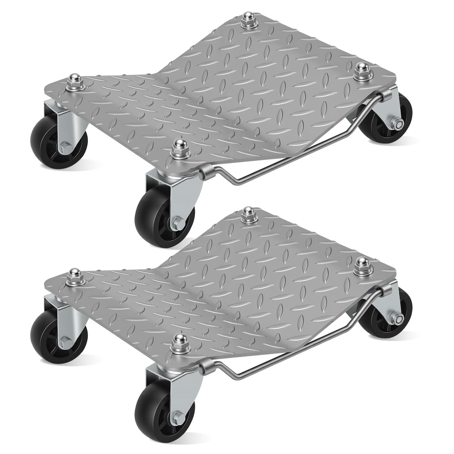 Lospitch Rangierhilfen 2/4er Set 41 × 30 cm bis 1/2 t für Garage Werkstatt