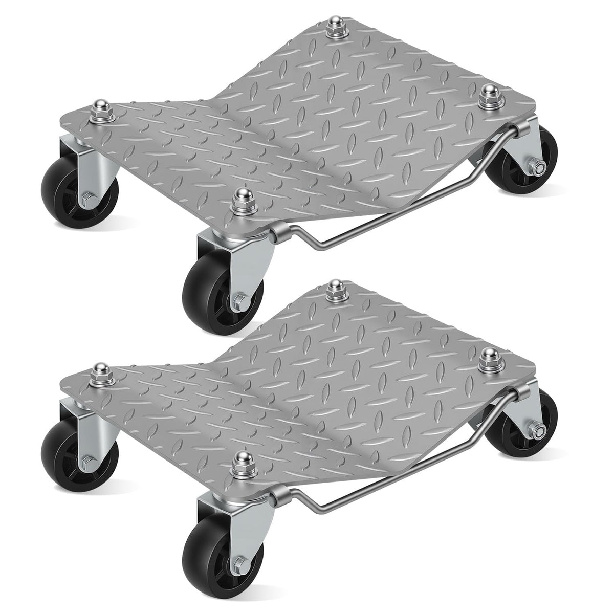 Lospitch Rangierhilfen 2/4er Set 41 × 30 cm bis 1/2 t für Garage Werkstatt
