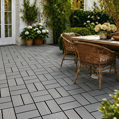 Lospitch PP Klickfliesen 30 x 30 cm für Terrasse und Pool