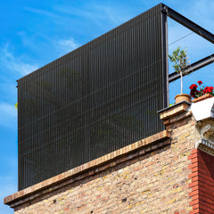 Lospitch PVC Sichtschutzmatte für Gartenzaun mit Kabelbindern wetterfest