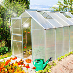 Lospitch Transparente Trapezplatten für Gewächshaus und Dach