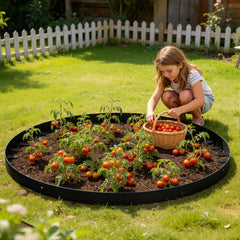 Lospitch Metall Rasenkante flexibel für Beete und Gartenwege