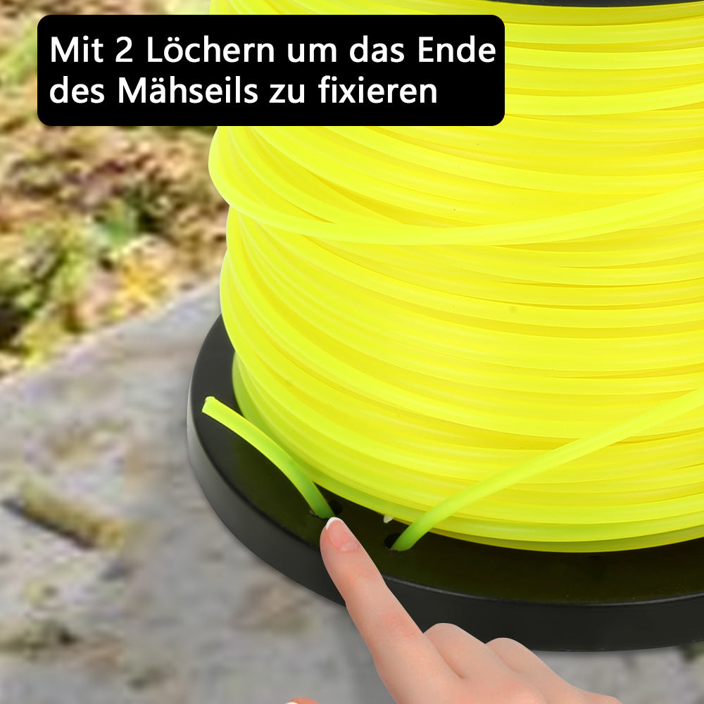Lospitch Trimmerfaden 100 m für Rasentrimmer
