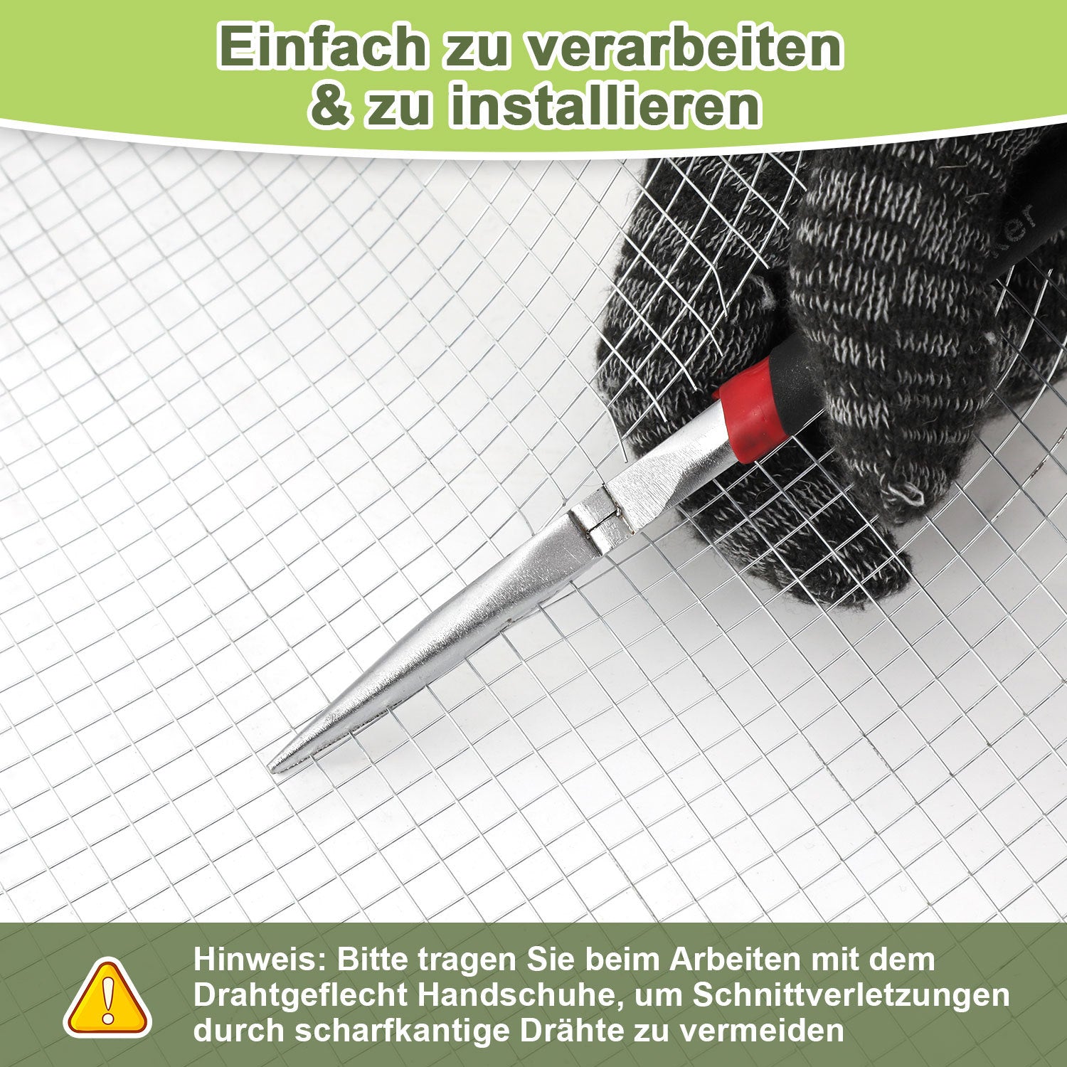 Lospitch Wühlmausgitter 50 cm x 5 m für Hochbeete