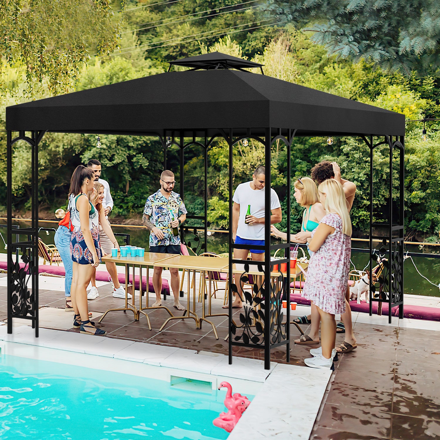 Lospitch Ersatzdach für Pavillon 3 x 3 m