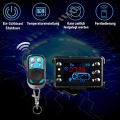 Lospitch Diesel Standheizung 8kW 12V mit LCD Fernbedienung und Schalldämpfer