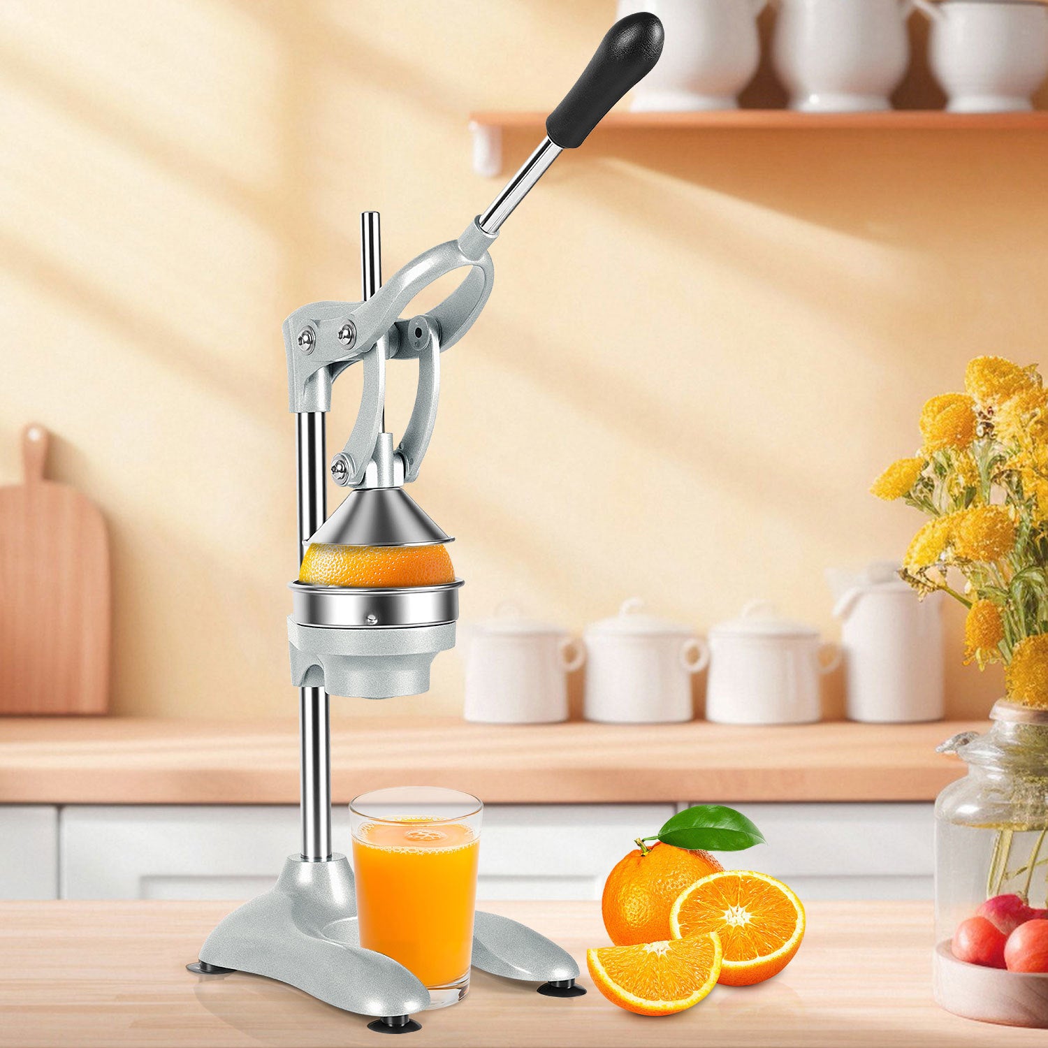 Lospitch Manuelle Saftpresse für Camping und Outdoor