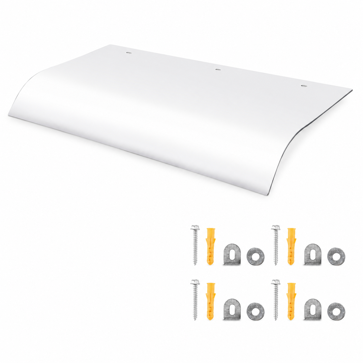 Lospitch Vordach 40 x 80 cm für Haustür und Fenster