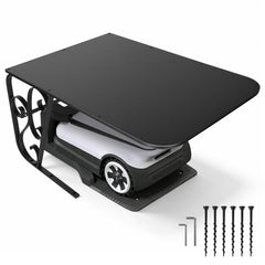 Lospitch Mähroboter Garage aus Aluminium Verbundplatte