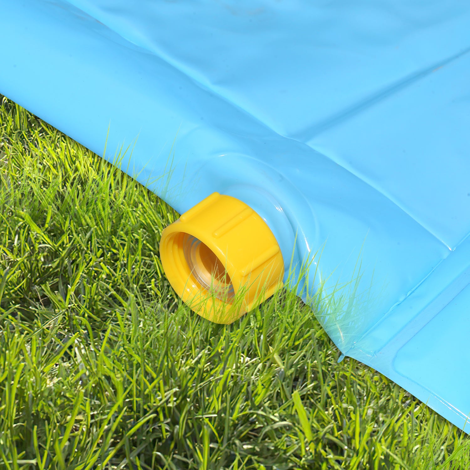 Lospitch Wasserrutsche 550 x 145 cm für Garten Sommer